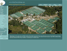 Tablet Screenshot of globaltennisdesign.com
